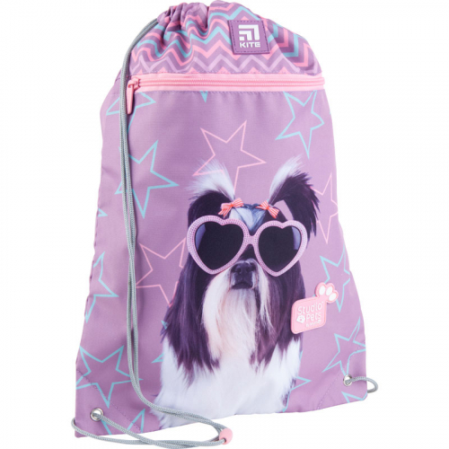 Сумка для взуття з кишенею Kite Education Studio Pets SP21-601M-3