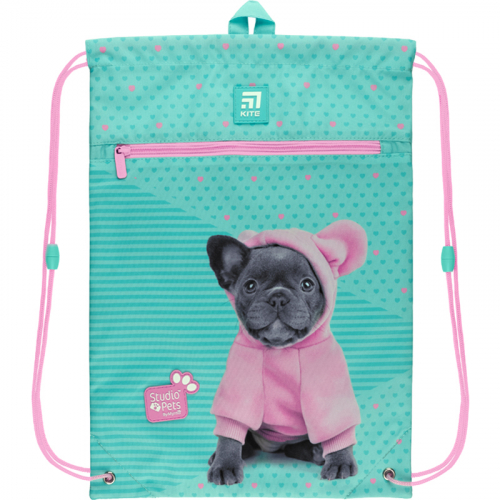 Сумка для взуття з кишенею Kite Education Studio Pets SP22-601M-3
