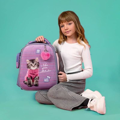 Шкільний набір Kite Studio Pets SET_SP24-531M (рюкзак, пенал, сумка)