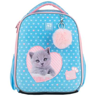 Рюкзак шкільний каркасний Kite Education Studio Pets SP24-555S-1