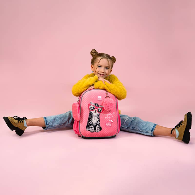 Шкільний набір Kite Studio Pets SET_SP24-555S-2 (рюкзак, пенал, сумка)