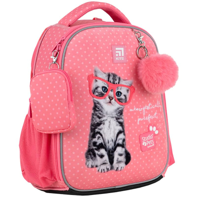 Шкільний набір Kite Studio Pets SET_SP24-555S-2 (рюкзак, пенал, сумка)