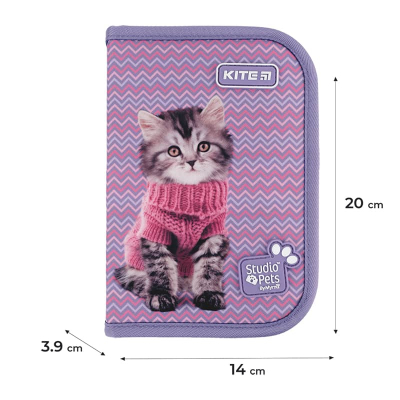 Шкільний набір Kite Studio Pets SET_SP24-531M (рюкзак, пенал, сумка)