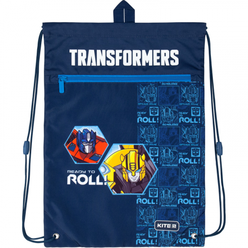 Сумка для взуття з кишенею Kite Education Transformers TF20-601M-1