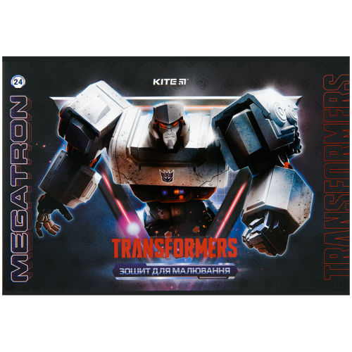 Зошит для малювання Kite Transformers TF22-242, 24 аркуша