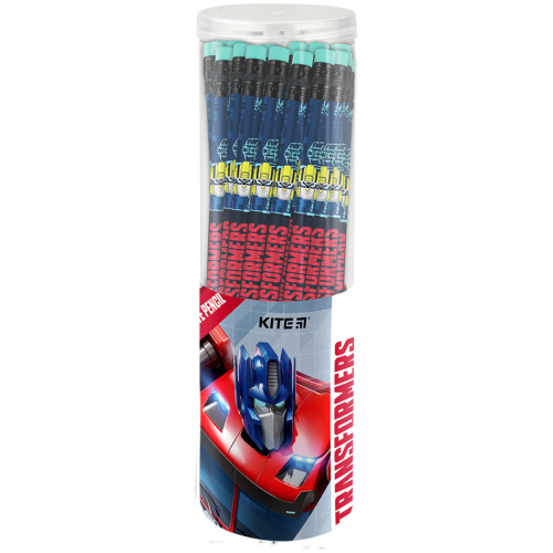 Олівець графітний з гумкою Kite Transformers TF23-056