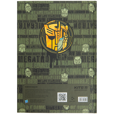 Щоденник шкільний Kite Transformers TF23-262, тверда обкладинка