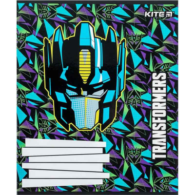 Зошит шкільний Kite Transformers TF24-235, 12 аркушів, коса лінія