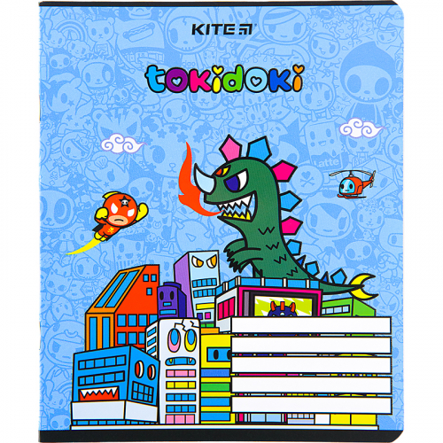 Зошит шкільний Kite tokidoki TK22-232, 12 аркушів, клітинка