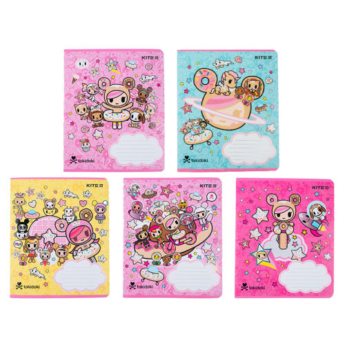 Зошит шкільний Kite tokidoki TK23-236, 18 аркушів, клітинка