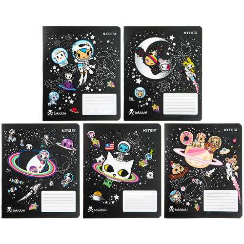 Зошит шкільний Kite tokidoki TK23-237, 18 аркушів, лінія