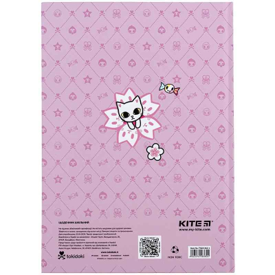 Дневник школьный Kite tokidoki TK24-262-1, твердая обложка