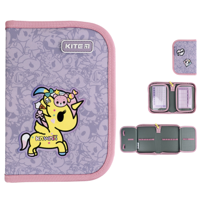 Шкільний набір Kite Tokidoki SET_TK24-555S (рюкзак, пенал, сумка)
