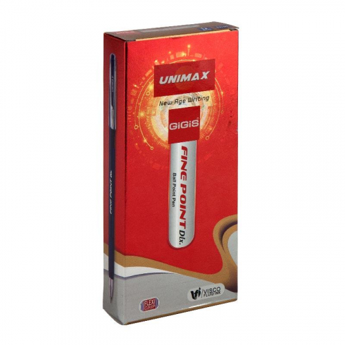 Ручка кулькова Unimax Fine Point Dlx. UX-111-02, синя