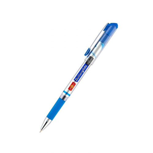Ручка кулькова Unimax Butterglide UX-122-02, синя