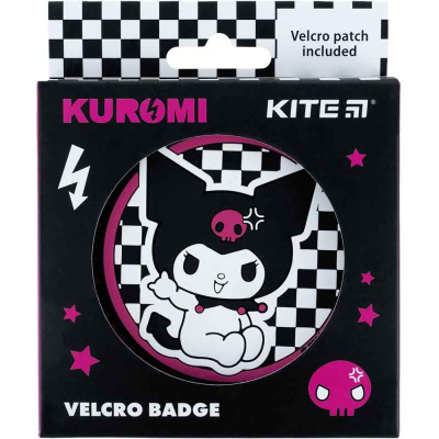 Бейдж на липучці Kite Kuromi HK24-3011-1