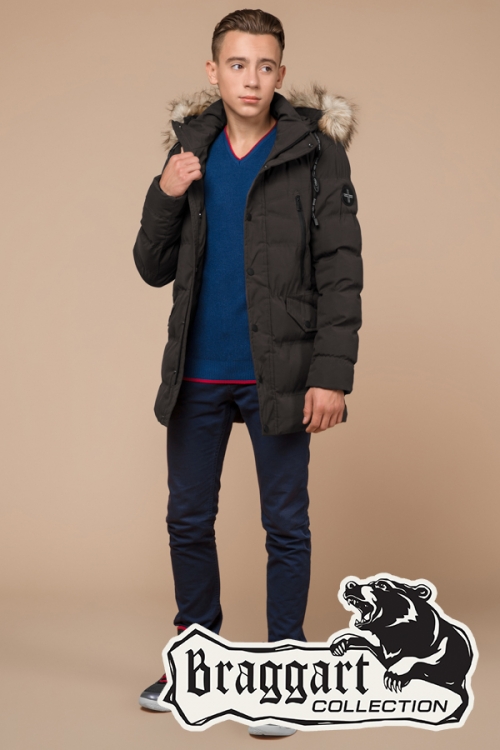 Молодіжна зимова куртка Braggart Youth 25230S