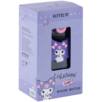 Пляшечка для води Kite Kuromi HK24-1203-1, 500 мл