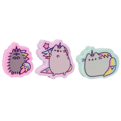 Гумка фігурна Yes Pusheen 3 дизайна мікс, 560601