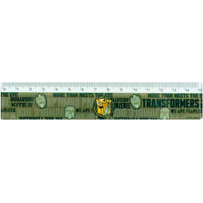 Лінійка пластикова Kite Transformers TF24-090, 15 см