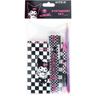 Набір канцтоварів Kite Kuromi HK24-S03, 4 предмети