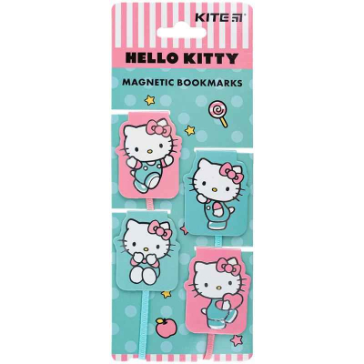 Набір магнітних закладок-лясе Kite Hello Kitty HK24-497-1