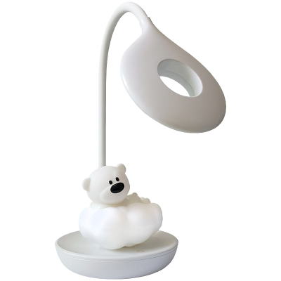 Настільна лампа LED з акумулятором Cloudy Bear Kite K24-493-2-1, білий