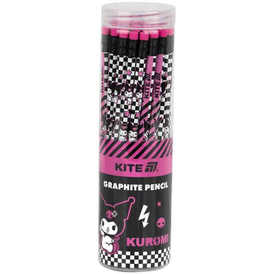 Олівець графітний з гумкою Kite Kuromi HK25-056-2