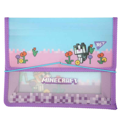 Папка для зошитів YES Minecraft Spring 492308, на резинці В5