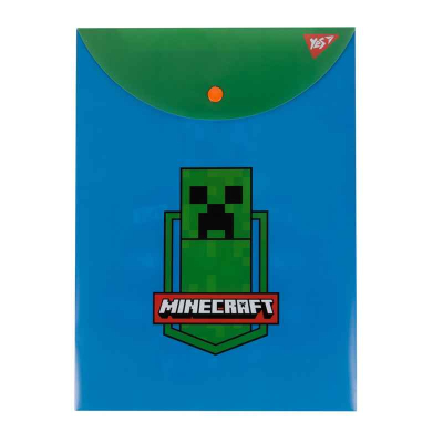 Папка-конверт на кнопці YES Minecraft 492078, вертикальна А4