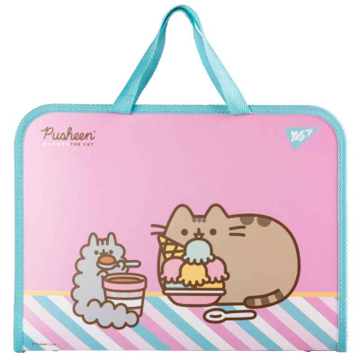 Папка портфель Yes Pusheen Stormy 492238, FC
