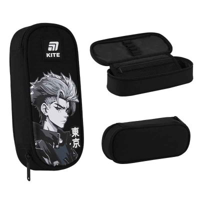 Пенал школьный Kite Anime Boy K25-599-12