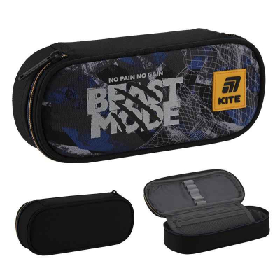 Пенал школьный Kite Beast mode K25-599-8