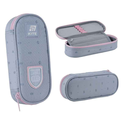 Пенал шкільний Kite College Line Girl K25-599-3