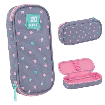 Пенал шкільний Kite Kawaii Stars K25-662-1