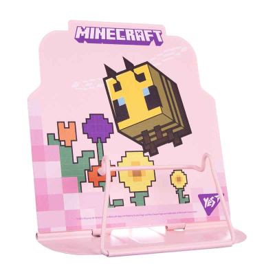 Підставка для книг фігурна Yes Minecraft.Spring 470526, метал з висічкою