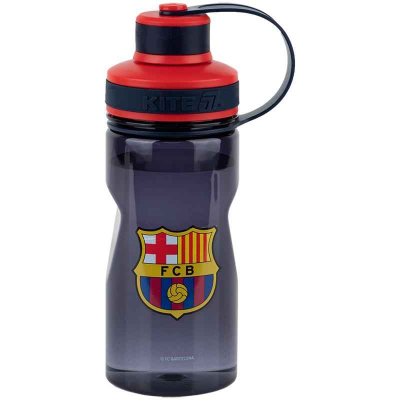 Пляшечка для води Kite FC Barcelona BC25-397, 500 мл, синя