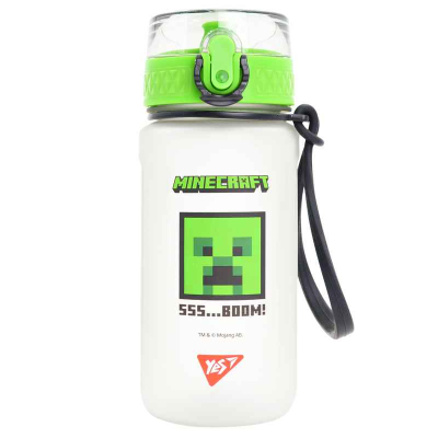 Пляшка для води Yes Minecraft Boom 708320, 500 мл