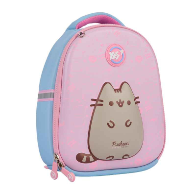 Рюкзак дитячий YES Pusheen K-33 рожево-блакитний з котиком Pusheen