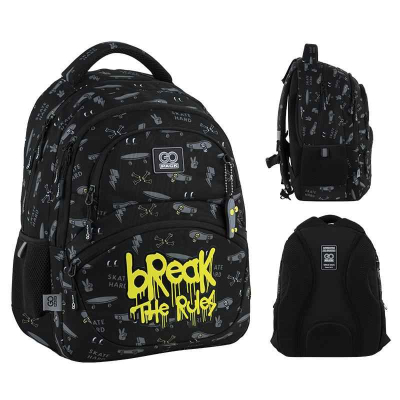 Рюкзак шкільний GoPack Education Break The Rules GO25-175M-6