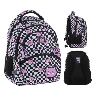Рюкзак шкільний GoPack Education Pretty Kitties GO25-175M-2