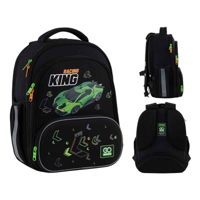 Рюкзак шкільний каркасний GoPack Education Rasing King GO25-597M-5