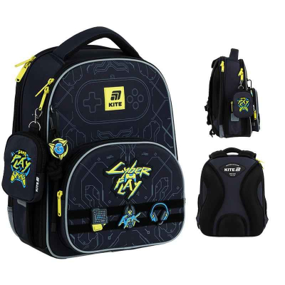 Рюкзак шкільний каркасний Kite Education Cyber K25-556M-2