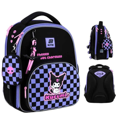 Рюкзак шкільний каркасний Kite Education Kuromi HK25-556M
