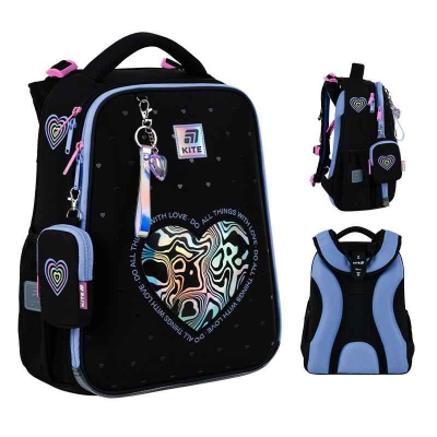 Рюкзак шкільний каркасний Kite Education Love is K25-531M-2