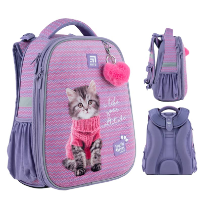 Рюкзак шкільний каркасний Kite Education Studio Pets SP24-531M