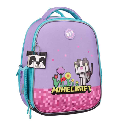 Рюкзак шкільний каркасний YES Minecraft Pinky H-100, 550094