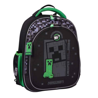 Рюкзак шкільний напівкаркасний YES Minecraft World S-109, 559882