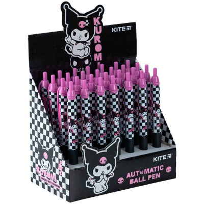 Ручка кулькова автоматична Kite Kuromi HK24-039, синя