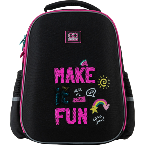 Рюкзак GoPack Education напівкаркасний GO23-165M-1 Make it fun